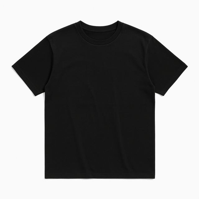 Boxy Fit Crew Neck T-Shirt