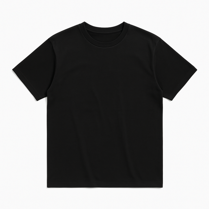 Boxy Fit Crew Neck T-Shirt