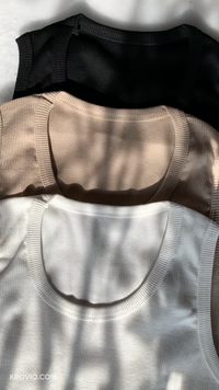 Krovio 100% Cotton Sleeveless Top