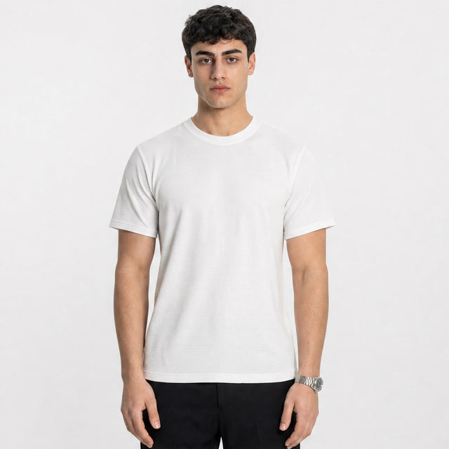 Waffle T-Shirt - White