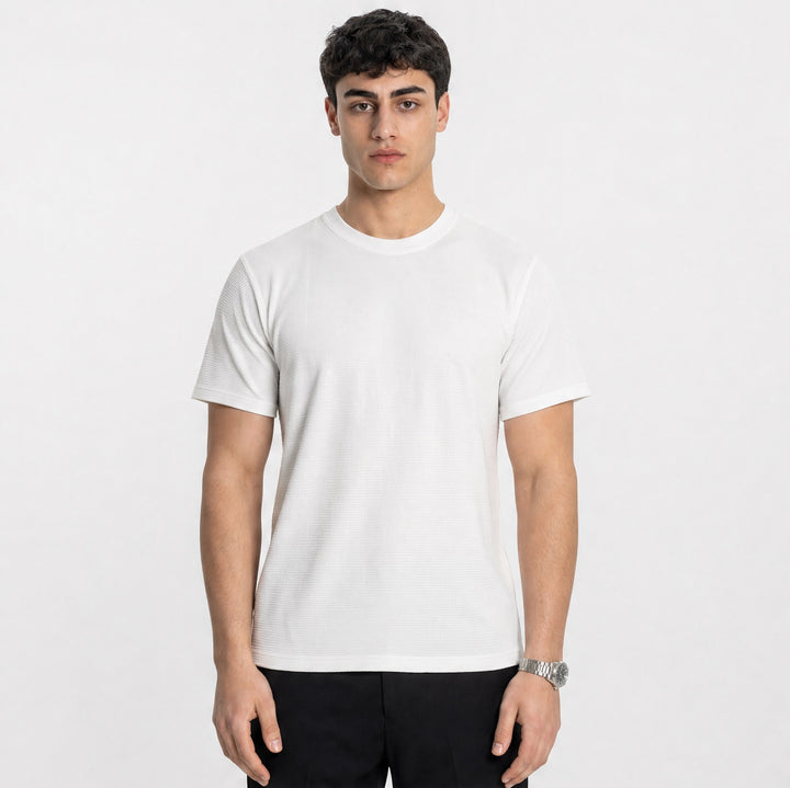 Waffle T-Shirt - White