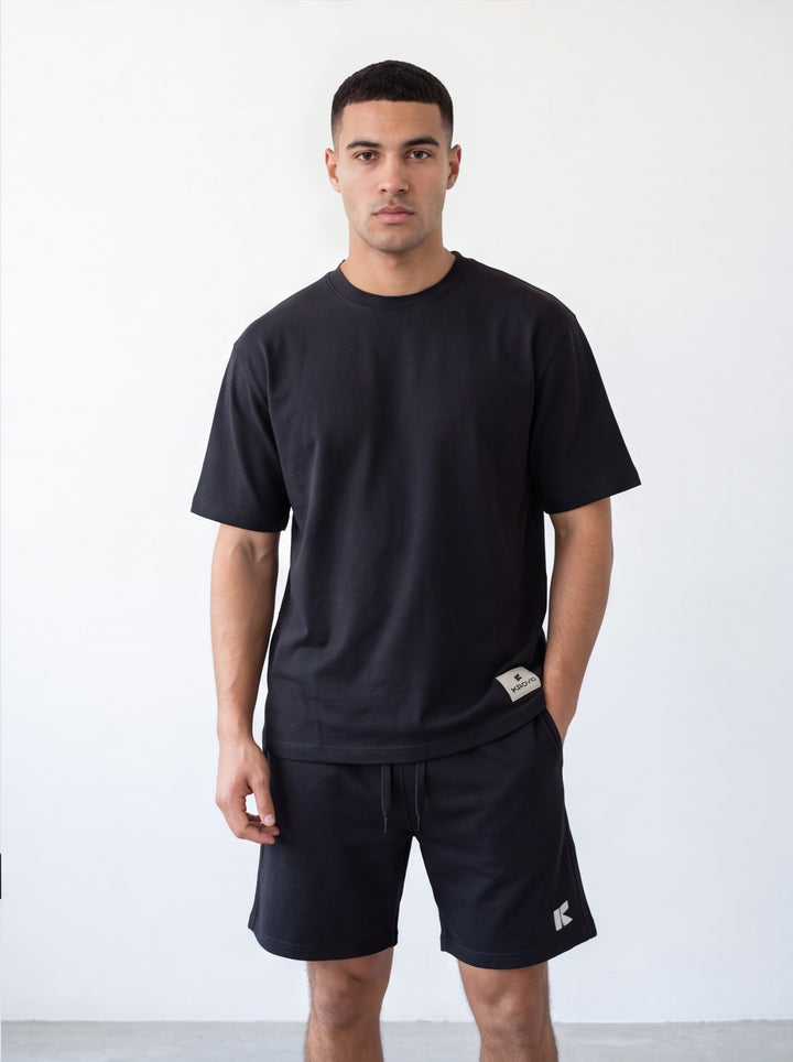 Premium Cotton T-Shirt - Black